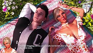 We Fucked a Blondie in the Park with Amnesia Carlogames