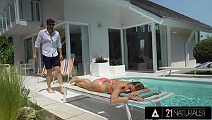 Sexy Blonde Alexa Flexy Takes Hard Anal