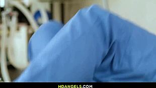 Naturally Stacked Riley Nixon Trains Chloe Surreal in Breast Exam Techniques