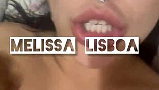 Melissa lisboa shows off and takes cum in her ass part 2