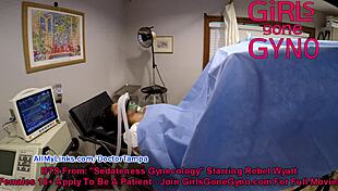 Rebel Wyatt's Nonnude Behind The Scenes Gyno Exam In Florida