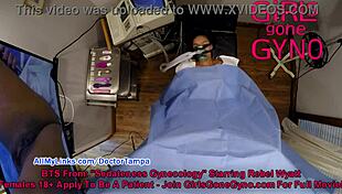 Rebel Wyatt's Nonnude Behind The Scenes Gyno Exam In Florida