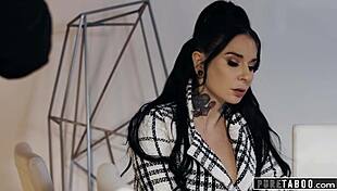 pure taboo dante colle helps his new bosses cherie deville and joanna angel squirt at work 😈