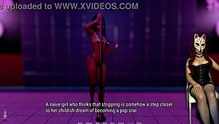 Stripper blowjob - tales from the deep eve 7 in night club anime hentai natural tits cartoon dancing slut milf cum in mouth