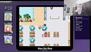 Accidents spark sexual encounters at the indoor pool in my mysterious rule part 6 pokemon parody hentai game