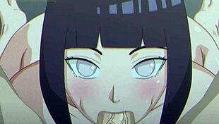 hinata gives blowjob in dr korr series