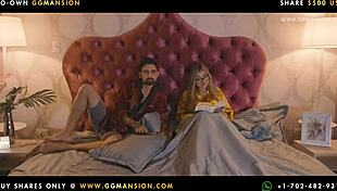 i kneel and finger each other in this lesbian session