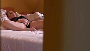 Peeping On Stepmother While Jerking Off In POV