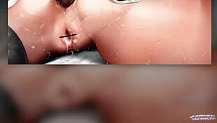 check out this cute teen hentai getting extreme anal creampie and gaping