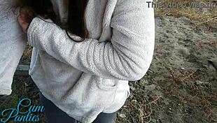 Couple Enjoys Outdoor Activities Near Trains