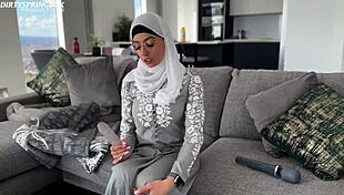 Conversational-Emoji Maid Aaliyah Yasin finds wild sex toys for steamy play! 🔥