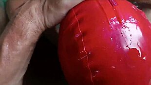 Laura in Heels Sucks Big Cock and Swallows Cum POV