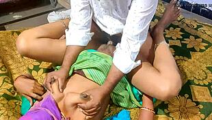 Bangladeshi Indian Desi Couple Engages in Homemade Sex at Ranch with Wife and Teen