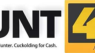 Hunt4k angry stud lets hunter bang his slim girlfriend for cash!