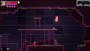 【スカーレット・メイデンの実況プレイ パート2】横スクロのローグライク2階層ボスまで攻略開始！