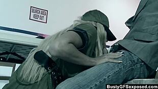 Oh, Watch Hot Soldier Ciara Bugatti Fuck That Suspect Roughly In Uniform!