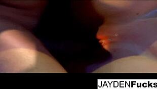 Jayden and Natasha Seductively Share a Thick Cock Together