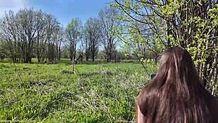 I Feel So Exposed Ass Fucking in Public View!