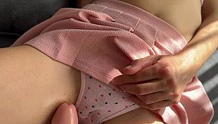 Yo, stepbrother’s risky tease on my dripping wet pussy, close-up cumshot! 💦