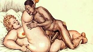 feeling nostalgic with these vintage erotic drawings