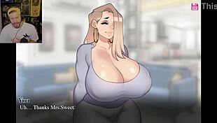 When Your Mom Gets You A New Job Milf Next Door Sucking Big Tits