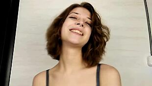 The horny stepdaughter rides and sucks a cock in homemade hardcore.