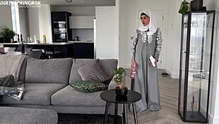 Conversational-Emoji Maid Aaliyah Yasin finds wild sex toys for steamy play! 🔥