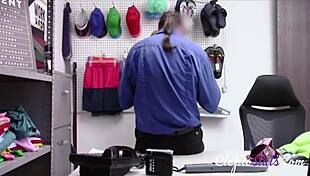 Nicole Nash Punished Roughly At Work With Choking