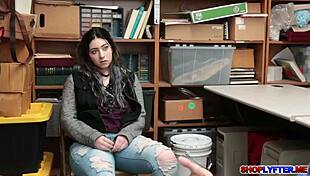 stepdad catches naughty amilia onyx at work and punishes her roughly with deepthroat