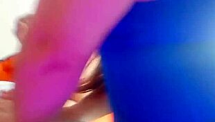 fat milf wife with big pussy lips fucks her husband's stepbrother, sucking his dick and balls before riding him to cum