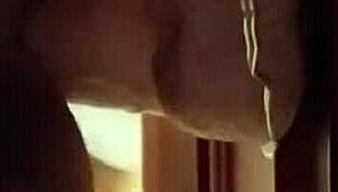 gay maledom uses vibrator on ass in pov