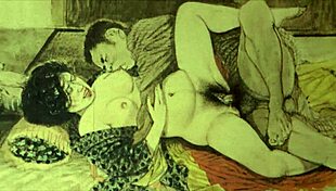 vintage anime drawings