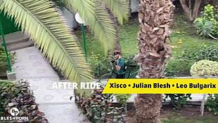 After Bike Riding, Leo Bulgari and Xisco Ride a Big Cock in a Wild European Orgy