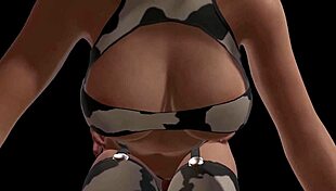 Milf Cow Gets Doggy Style Anal in Wild 3D Porn