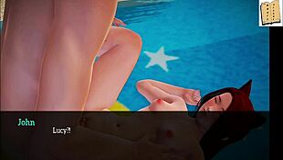 Exploring my new family in 3D hentai