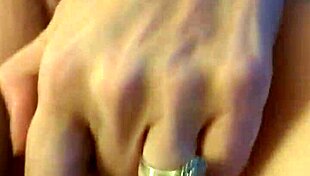 Cody Roy teases Danielle's pussy in fishnets