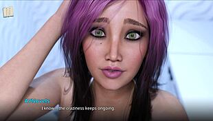 teen brunette with big tits and ass gets erotic homemade cartoon fuck