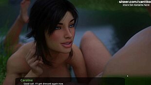 Milfy City gameplay features teen stepsister with big ass in sexy moments