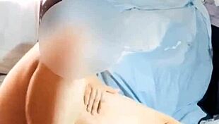 I hooked up with my best friend Oscar's boss in her dress, a hot Latina MILF