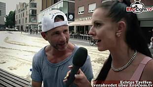 Deutsche milf schleppt mann ab beim casting zum ficken