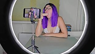 Intense Homemade Sloppy Blowjob By Russian Amateur Teen