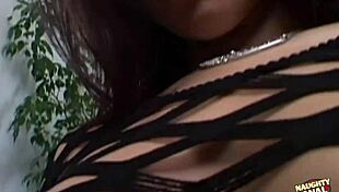 Naughty Brunette Takes Serious DP Fucking