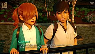 my bully is my lover in this homemade game