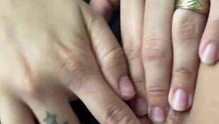 My cousin left my hand soaked in lube when I was masturbating her!