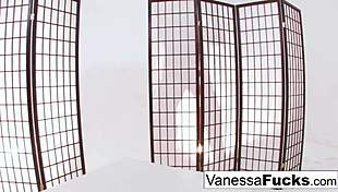 I, Vanessa, decided to fuck my tight 18+ pussy while playing with tits and ass