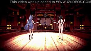 Check out these honkai star rail characters in hentai mmd action.