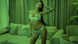 sexy columbian tourist barbie rous gets horny and bangs jason carrera in closet