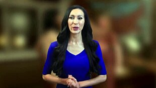 Watch this girl in threesome with futanari milf