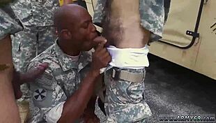 Army Men Fucking Hard in Shower with Explosive Gay Sex Failures