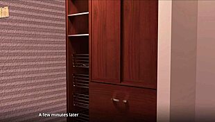 teen brunette with big tits and ass gets erotic homemade cartoon fuck